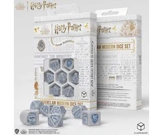 Q Workshop Harry Potter. Ravenclaw Modern Dice Kauliukų Rinkinys (baltos Sp.)