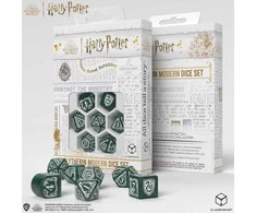 Q Workshop Harry Potter. Slytherin Modern Dice Kauliukų Rinkinys (žalios Sp.)
