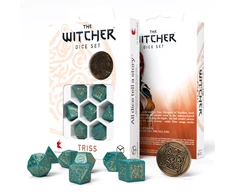 Q Workshop The Witcher Triss Kauliukų Rinkinys Turkio Ir Auksinės Spalvos