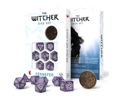 Q Workshop The Witcher Yennefer Kauliukų Rinkinys Levandų Ir Baltos Spalvos