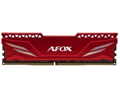 AFOX GAMING DDR4 16GB 3200MHZ CL16 RANK1 XMP2 Raudonas
