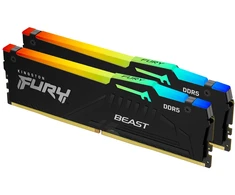 RAM Atminties Modulis - Kingston FURY Beast 64GB DDR5 6000MT/s CL36 RGB