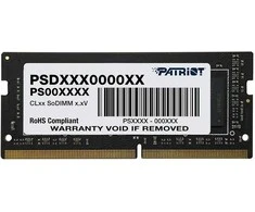 RAM Modulis - Patriot Signature 8 GB DDR4 2666 MHz SO-DIMM Neebuferizuotas