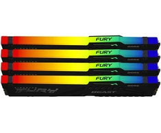 RAM Modulis - Kingston FURY Beast 128GB DDR5 5600MT/s CL40 RGB XMP