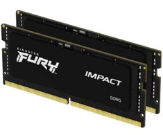 RAM Modulis - Kingston Fury Impact DDR5 16 GB 4800 MHz SO-DIMM Rinkinys Juodas