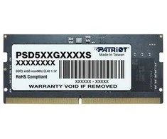 RAM „Patriot Memory Signature Line PSD58G560082“ atminties modulis 8 GB 1 x 8 GB DDR5 5600 MT/s 288 kontaktų UDIMM