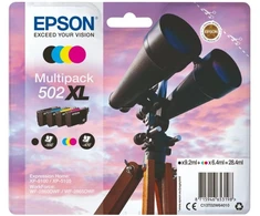 Rašalo Kasetė - Epson 502XL Rašalo Kasetės Rinkinys C13T02W64510, 4 Spalvų