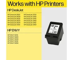 Hewlett Packard (HP) HP N9K08AE rašalo kasetė Nr. 304XL, juoda, didelės talpos