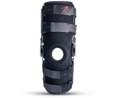 Reha Fund Long Open Knee Brace "Stabilmax O-1243/3XL REHAFUND", Juodas