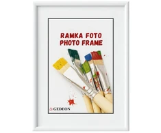 Rėmas - Gedeon GED 50x70 Plastikinis Rėmas 8 mm Storis Baltas