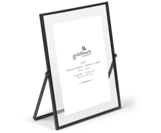 Rėmas - GOLDBUCH 960392 Metalinis Nuotraukų Rėmas 10x15 cm Loft Juodas