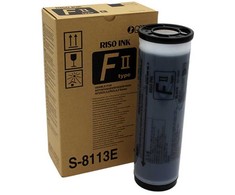 Riso Ink Juodas Juodas F-Type, FType, Z-Type, ZType, EZ-Type EZType (S-8113E) (S8113E)