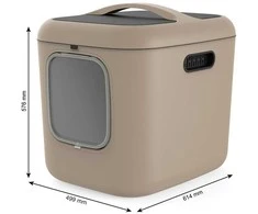 ROTHO Biala XL Cappuccino - cat litter box