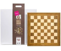 Šachmatų Lenta - Judit Polgar Deluxe DGT Klevas ir Kasija Siamea