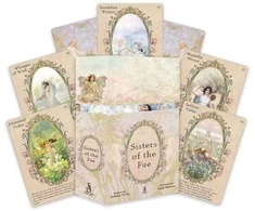 Sacred Scribe Publishing Oracle Kortų Rinkinys - Sisters of the Fae 33 Kortų Rinkinys Gidas 13x10x3.2 cm 285 g