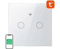Smart Touch WiFi šviesos jungiklis Gosund SLS2 (pasirenkamas N, dvigubas)