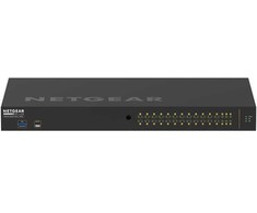 Šakotuvas Tinklo Įranga - Netgear Jungiklis GSM4230P 24 Prievadai 1Gbps