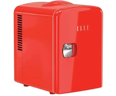 ELLE Home ESDAF101RDEU 4L Mini Šaldytuvas Raudona