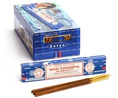 Nag Champa Satya Sai Baba Agarbatti smilkalų lazdelės, 15g