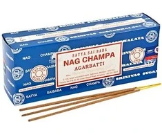Satya Smilkalų Lazdos - Nag Champa Smilkalai 250g 250 Lazdelių Pakuotėje
