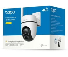 Saugumo Kamera - TP-Link Lauko Pan/Tilt 4G LTE, Naktinis Matymas, Integruota Sirena, Balta