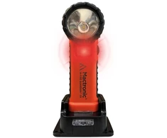 Saugumo Žibintuvėlis - MacTronic M-Fire Guardian XR 240 Liumenų, 205m Spindulio Nuotolis, Įkraunamas Juodas