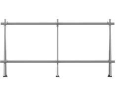 Saulės Energijos Panele Montavimo Laikiklis - EcoFlow Reguliuojamas Pasvirimo Laikiklis 2x 400W Arba 4x 100W Panelems