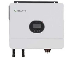 Saulės Inverteris - GROWATT SPF6000ESP 6kW 1-fazis 48V 100A MPPT 500V