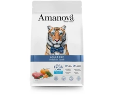 AMANOVA Adult Cat Delicious ėriena - sausas kačių maistas - 1,5kg