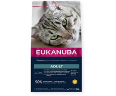 Sausas Kačių Maistas - Eukanuba Suaugusiųjų Vištiena 2kg