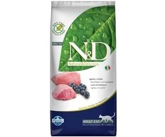 Katės Maistas - Farmina N&amp;D Prime Aviena Ir Mėlynės Suaugusiems 42% Baltymų Be Grūdų 5 Kg