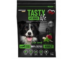 Sausas Šunų Maistas - BIOFEED Tasty Life Aviena vidutinėms ir didelėms veislėms 3kg