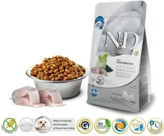 Sausas Šunų Maistas - Farmina N&amp;D Jūros Ešerys Mini, 2kg