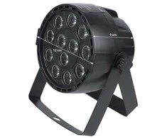 LIGHT4ME P12 LED PAR RGBW - remote-controlled stage lighting