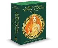 Schiffer Publishing Celtic Goddesses, Witches And Queens Oracle Kortos
