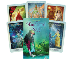 Schiffer Publishing Tarot Kortos - Enchantingo Sielos Tarot Kortos