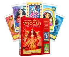 Schiffer Publishing The Modern Wiccan Box Of Spells Cards Burtų Kortos