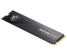 SDD - MSI Spatium M560 2TB PCIe 5.0 10,300 MB/s Skaitymas 8,700 MB/s Rašymas