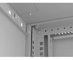 Lanberg WF03-5309-10S rack spintelė 9U Sieninė lentyna Juodas