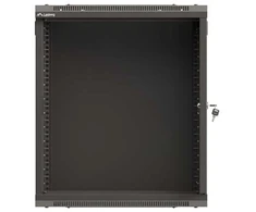 Lanberg WF03-5312-10B rack cabinet 12U Wall mounted rack Juodas