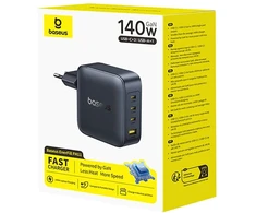 Sieninis Įkroviklis - Baseus EnerFill FH11 140 W 4 Prievadų GaN Įkroviklis E0121J00