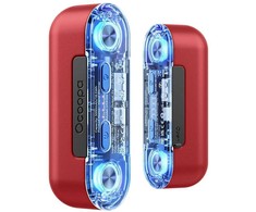 Ocoopa UT2s GamerPro, 2x 5000 mAh, do 2*8h, powerbank 18 W, LED, raudona
