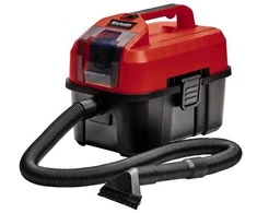 Siurblinė - Einhell TE-VC 18/10 Li-Solo 10L Šlapio Ir Sauso 2m Žarna Juoda/Raudona