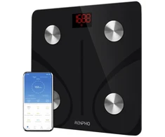 Skaitmeninės Svarstyklės - RENPHO Elis 1 Smart Body Scale, 13 Matmenų, Juoda