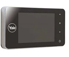 Vaizdo Domofonas - Yale 4" Naktinio Matymo Sidabrinis