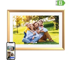 Nuotraukų rėmelis Arzopa D10 (auksinis) 10.1" digital photo frame
