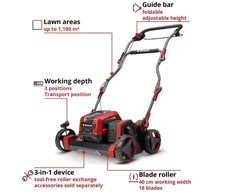 Aerator/wertykulator GP-SC 36/40 Li BL-Solo EINHELL