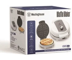 Skrudintuvas Vaflinė Westinghouse WKWMSL402 4 vafliai 1000 W Baltas