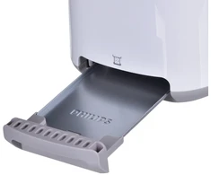Skrudintuvas - Philips Daily Collection HD2582/00 2 Riekelių 830W Aukštas Pakėlimas Atšildymas Baltas