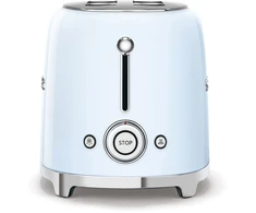 Skrudintuvas - SMEG TSF02PBEU 2x4 Slots, Pastelinė Mėlyna